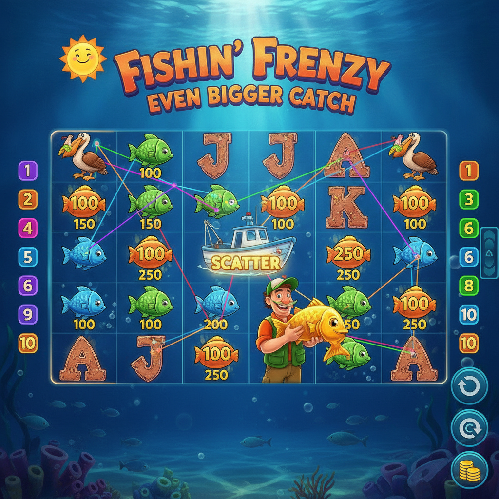 Fishin' Frenzy Even Bigger Catch