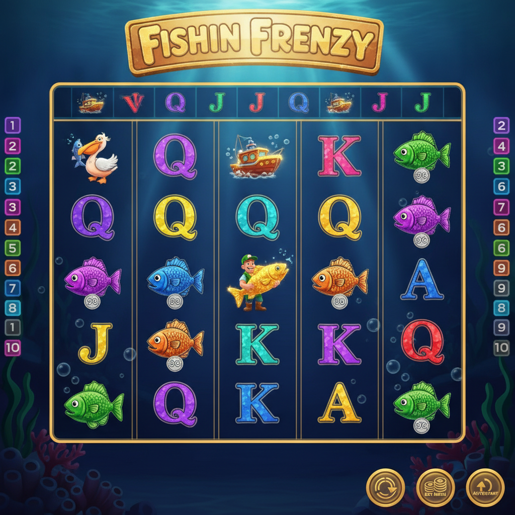Fishin' Frenzy Even Bigger Fish 3 Megaways Rapid Fire