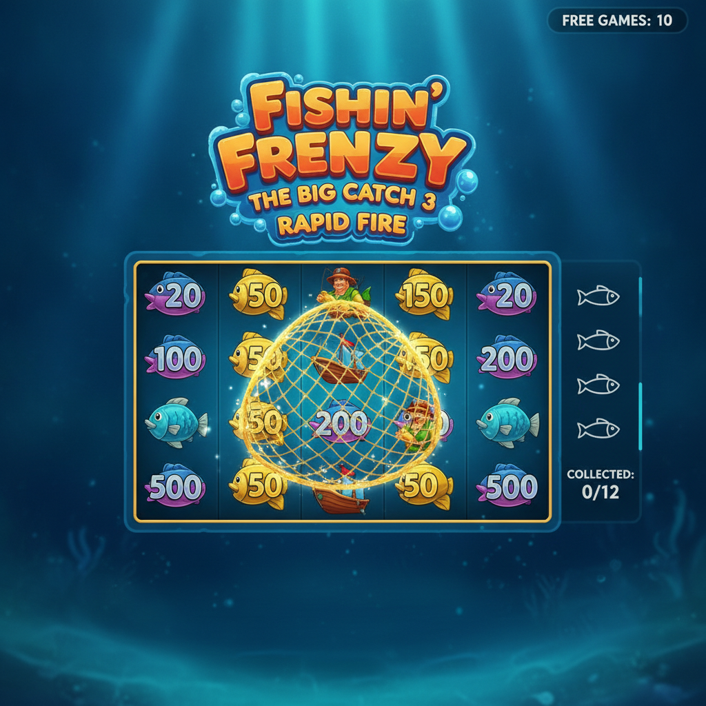 Fishin' Frenzy The Big Catch 3 Rapid Fire