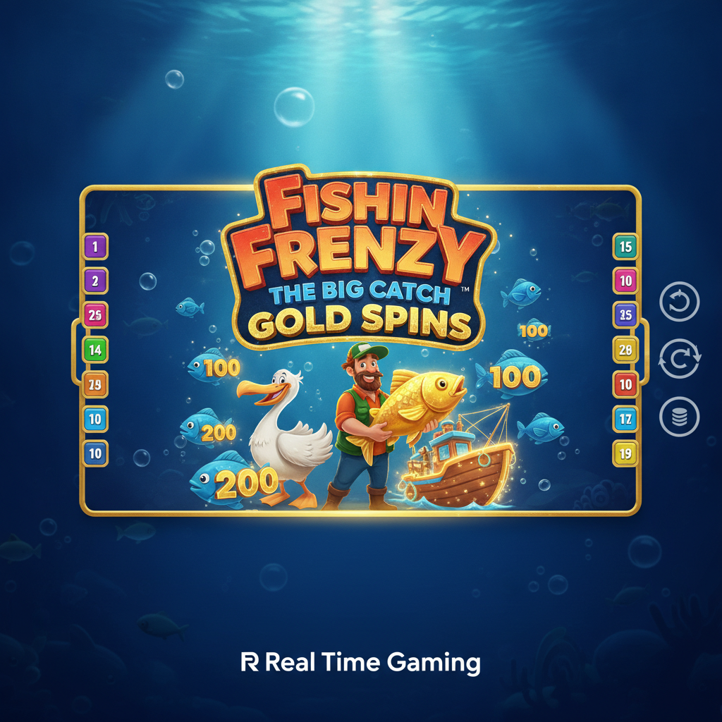 Fishin' Frenzy The Big Catch Gold Spins